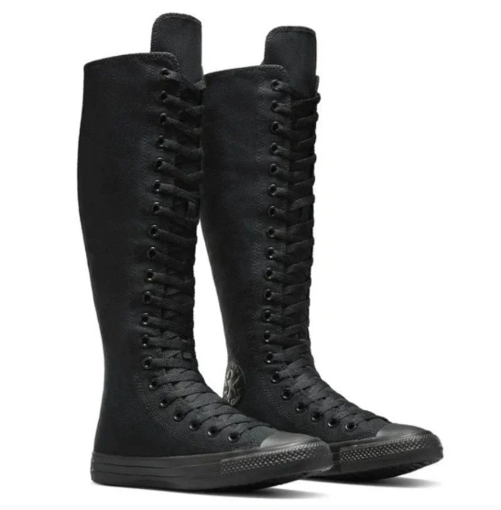 Converse Chuck Taylor All Star XX Hi Women Size 9.5 Triple Black Shoes Boots NEW